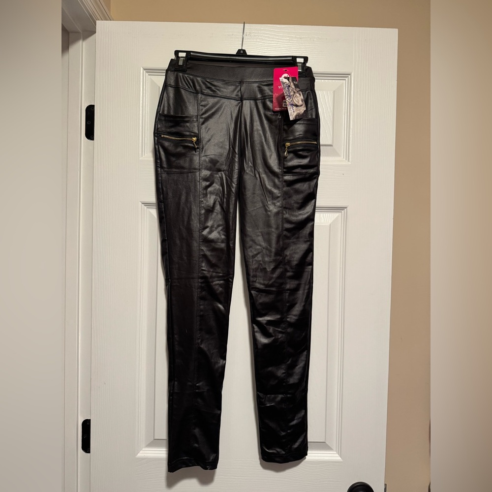 Black Faux Leather leggings XL/XXL